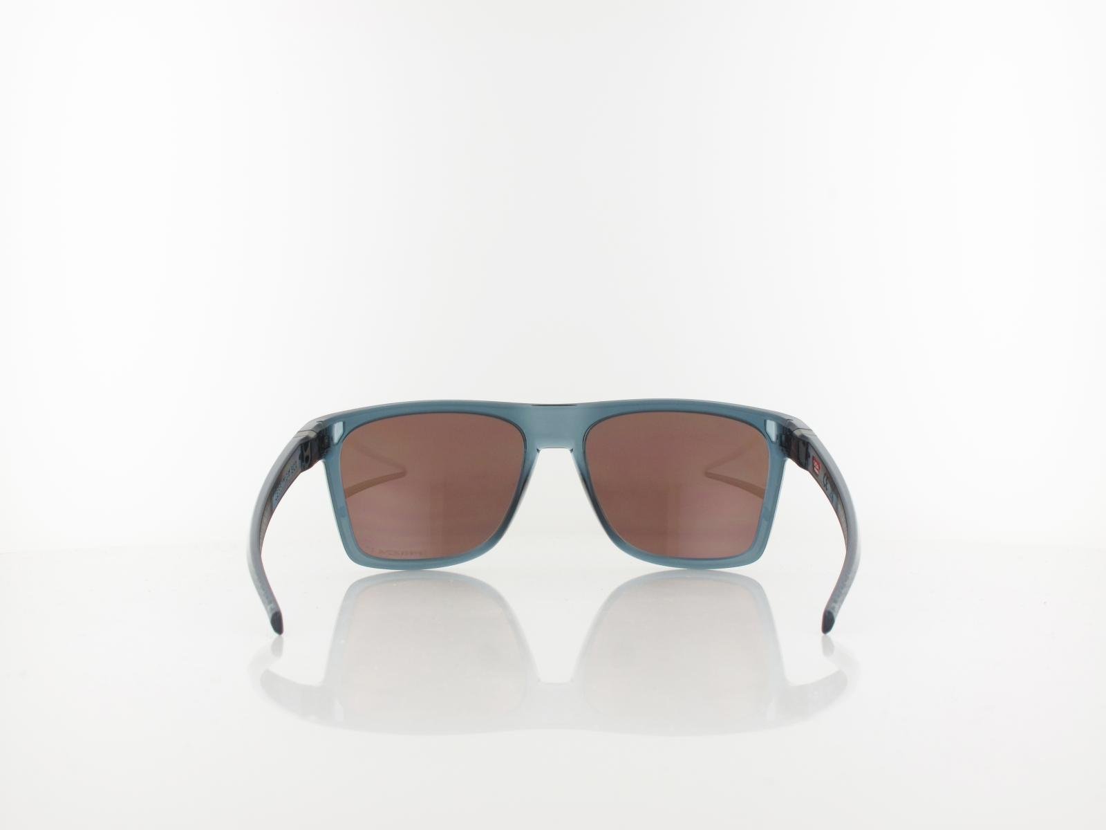 Oakley | Leffingwell OO9100 05 57 | crystal black / prizm deepwater polarized