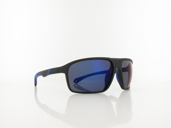 Polaroid | PLD 7058/S 0VK/QG 64 | matte black blue / blue mirror polarized high contrast