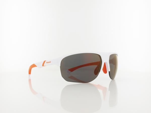 Polaroid | PLD 7059/S 6HT/BG 70 | matte white / red multilayer polarized hightcontrast