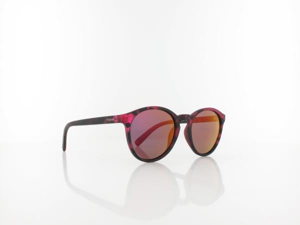 Polaroid | PLD 8024/S C4B/AI 47 | havana fuchsia / grey pink mirror polarized