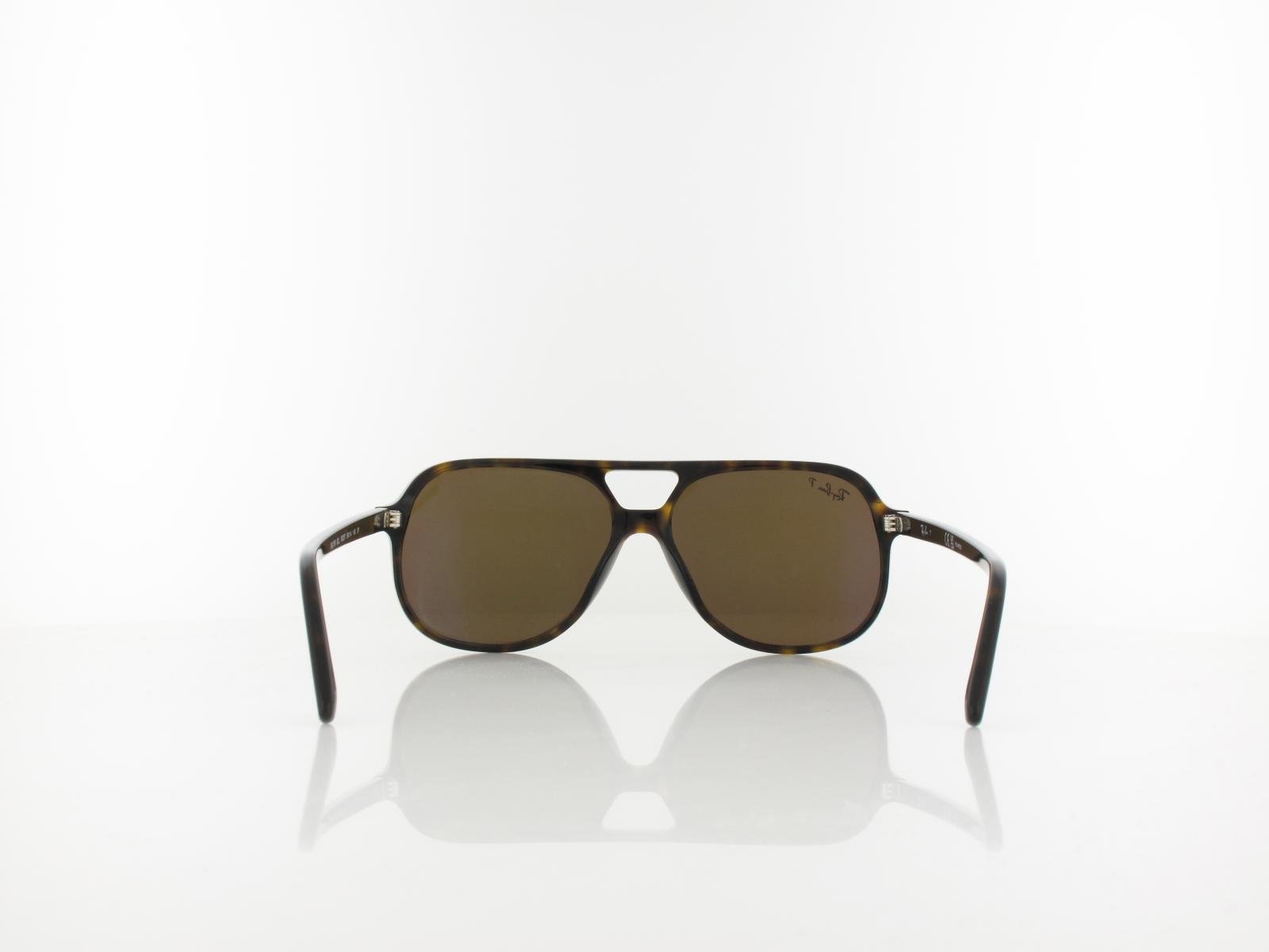 Ray Ban | Bill RB2198 902/57 56 | havana / polar brown