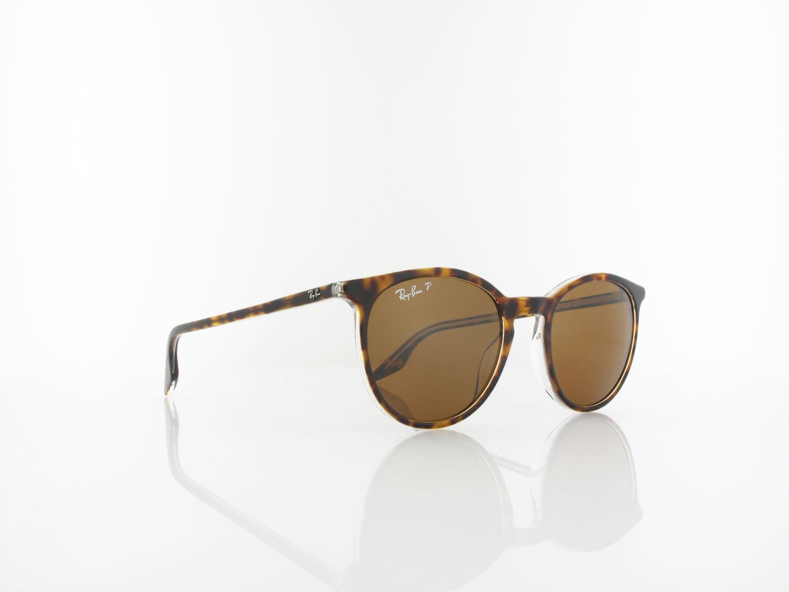 Ray Ban | RB2204 139357 51 | havana on transparent / polar brown