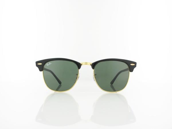 Ray Ban | Clubmaster RB3016 W0365 51 | ebony arista / crystal green