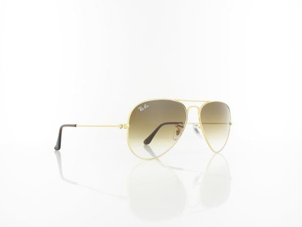 Ray Ban | Aviator Large Metal RB3025 001/51 55 | arista / crystal brown gradient