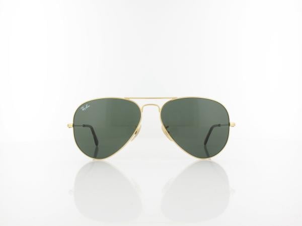 Ray Ban | Aviator Large Metal 181 58 | gold / crystal green
