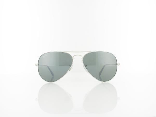 Ray Ban | Aviator Large Metal W3275 55 | silver / crystal grey silver mirror