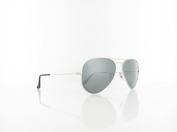 Ray Ban | Aviator Large Metal W3275 55 | silver / crystal grey silver mirror