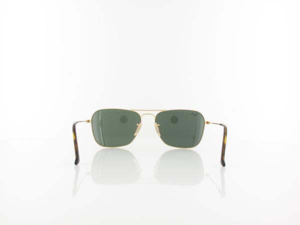 Ray Ban | Caravan RB3136 181 55 | gold / crystal green