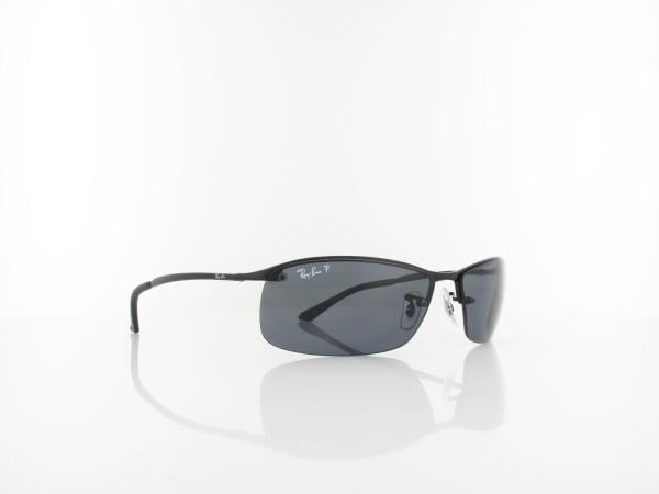 Ray Ban | Top Bar RB3183 002/81 63 | black / polar grey