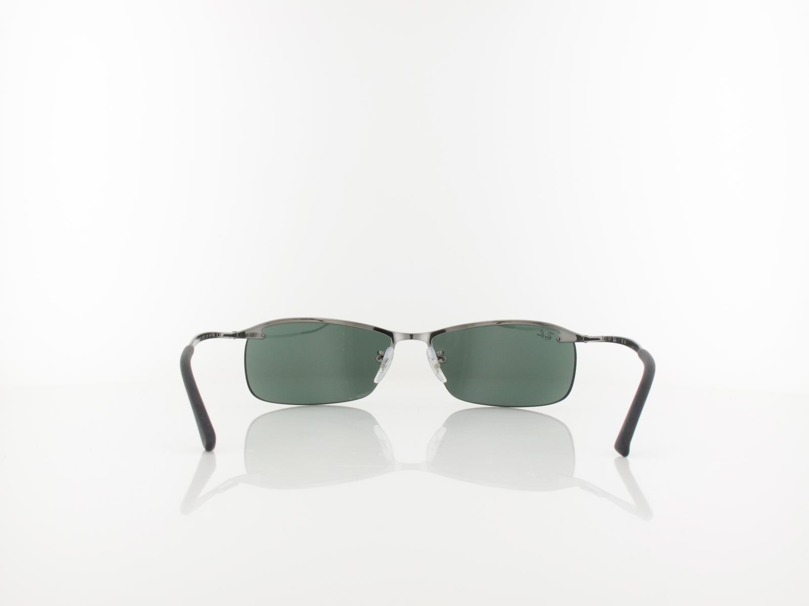Ray Ban | Top Bar RB3183 004/71 63 | gunmetal / green
