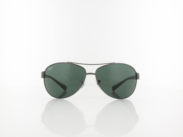 Ray Ban | RB3386 004/71 63 | gunmetal / green