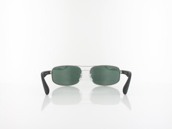 Ray Ban | RB3445 004 61 | shiny gunmetal / green