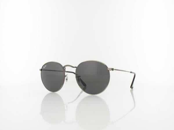 Ray Ban | Round Metal RB3447 9229B1 50 | antique gunmetal / dark grey