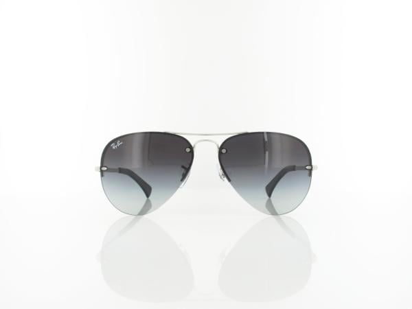 Ray Ban | RB3449 003/8G 59 | shiny silver / grey gradient