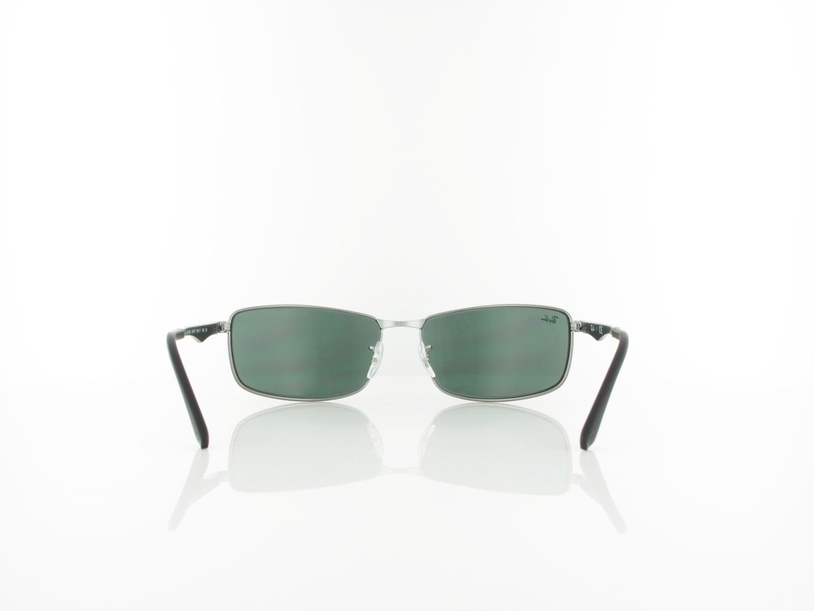 Ray Ban | RB3498 004/71 64 | gunmetal / green