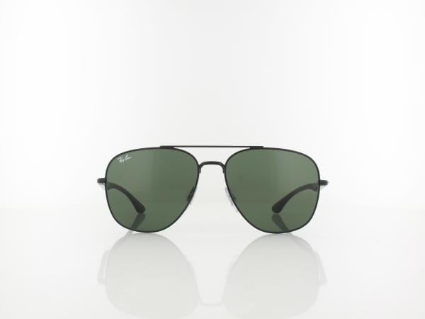 Ray Ban | RB3683 002/31 56 | black / green