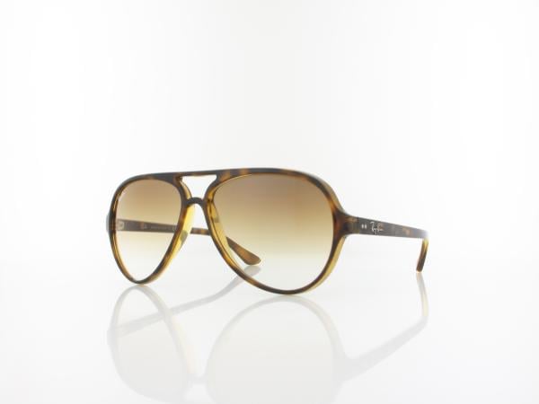 Ray Ban | Cats 5000 RB4125 710/51 59 | light havana / crystal brown gradient