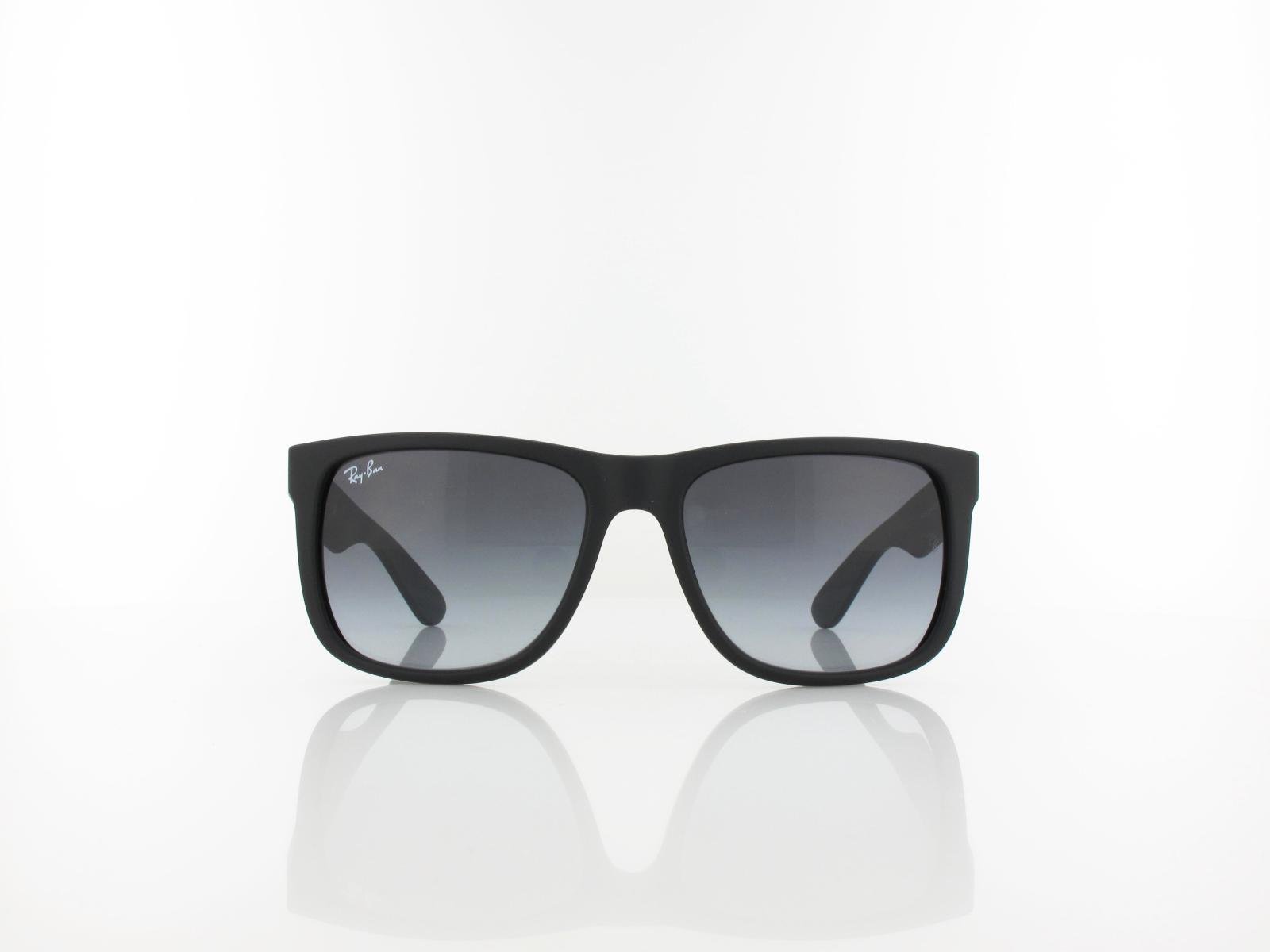 Ray Ban | Justin RB4165 601/8G 54 | rubber black / grey gradient