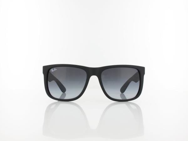 Ray Ban | Justin RB4165 601/8G 54 | rubber black / grey gradient
