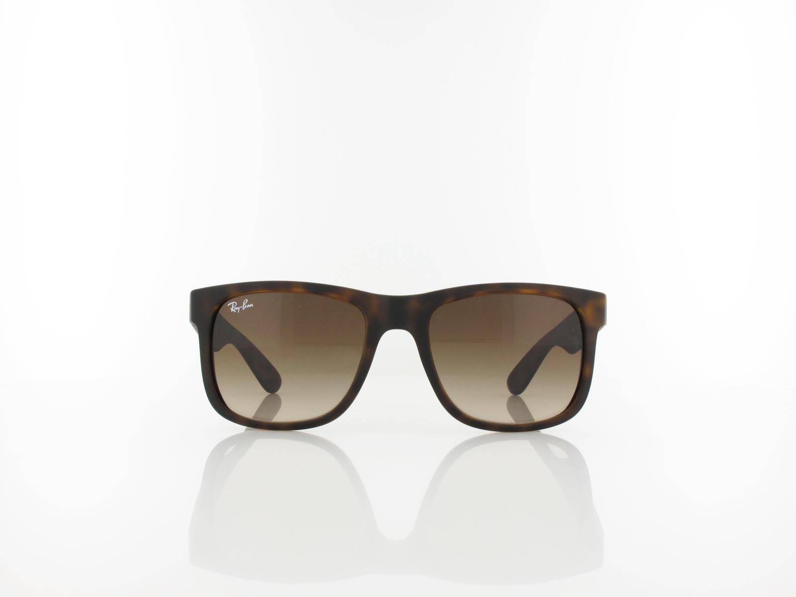 Ray Ban | Justin RB4165 710/13 51 | rubber light havana / brown gradient
