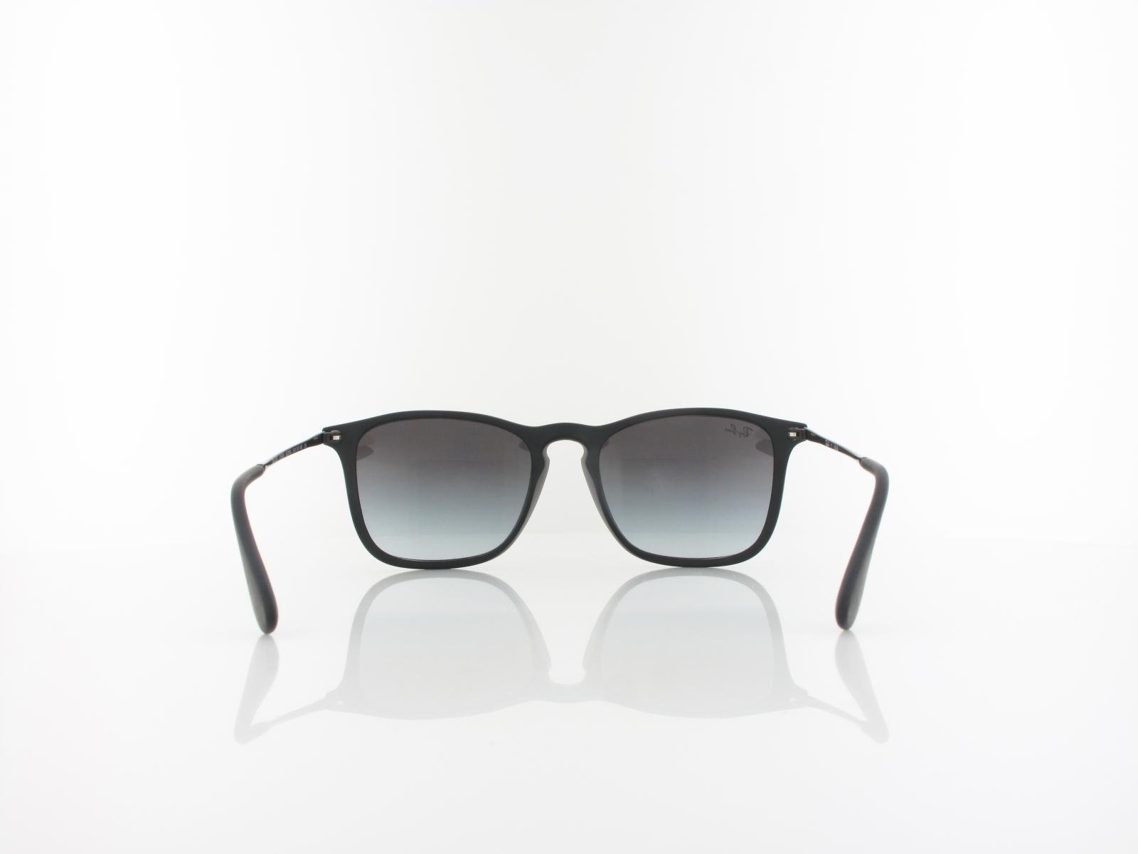 Ray Ban | Chris RB4187 622/8G 54 | rubber black / grey gradient
