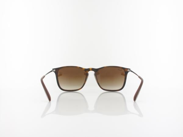 Ray Ban | Chris RB4187 856/13 54 | rubber havana / brown gradient