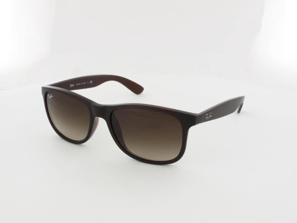 Ray Ban | Andy RB4202 607313 55 | matte brown / brown gradient