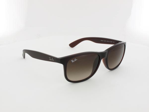 Ray Ban | Andy RB4202 607313 55 | matte brown / brown gradient