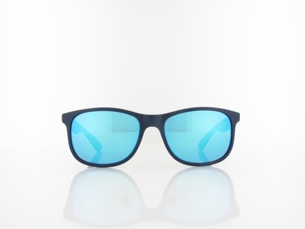 Ray Ban | Andy RB4202 615355 55 | shiny blue on matte top / green mirror blue