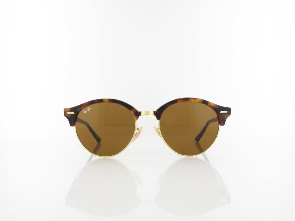 Ray Ban | Clubround RB4246 1160 51 | spotted brown havana / brown