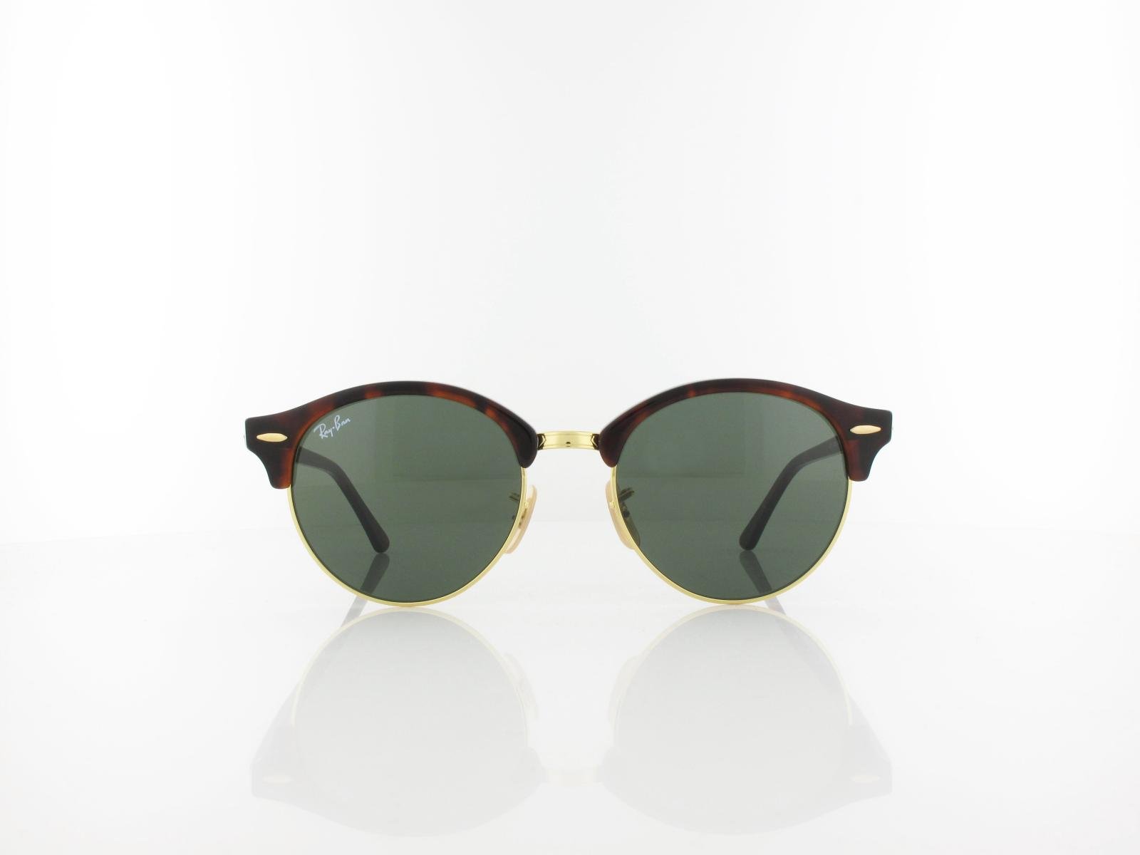 Ray Ban | Clubround RB4246 990 51 | red havana / green