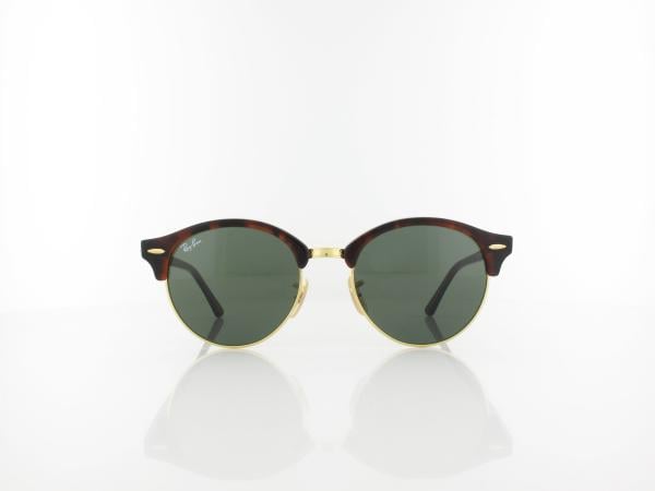 Ray Ban | Clubround RB4246 990 51 | red havana / green