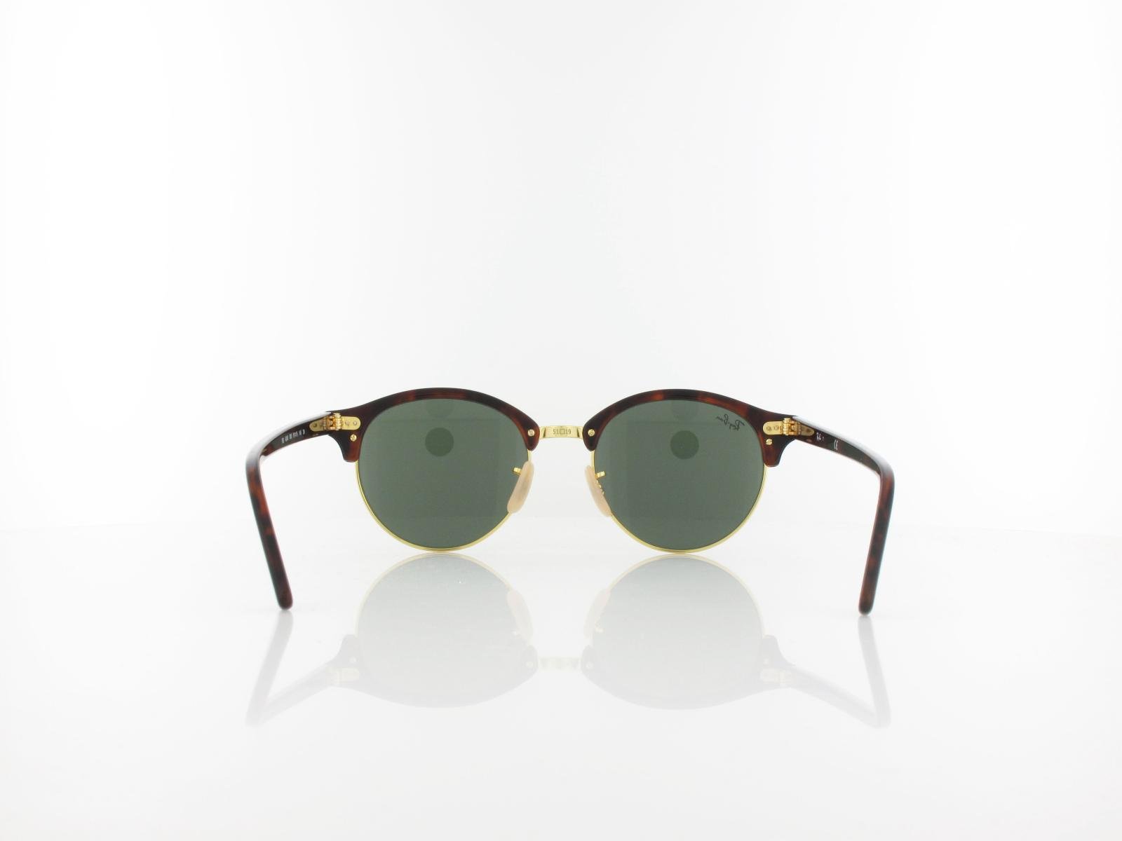 Ray Ban | Clubround RB4246 990 51 | red havana / green
