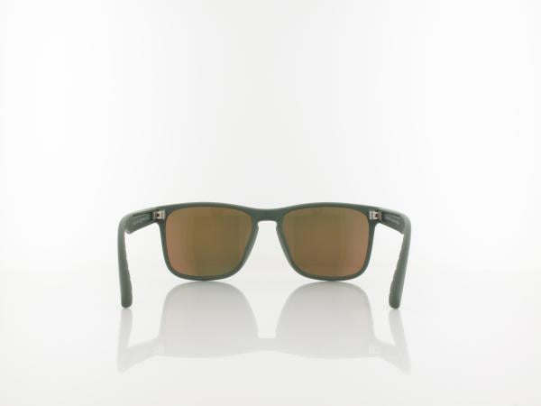 Red Bull SPECT | EDGE 003P 55 | olive green / brown with red mirror polarized