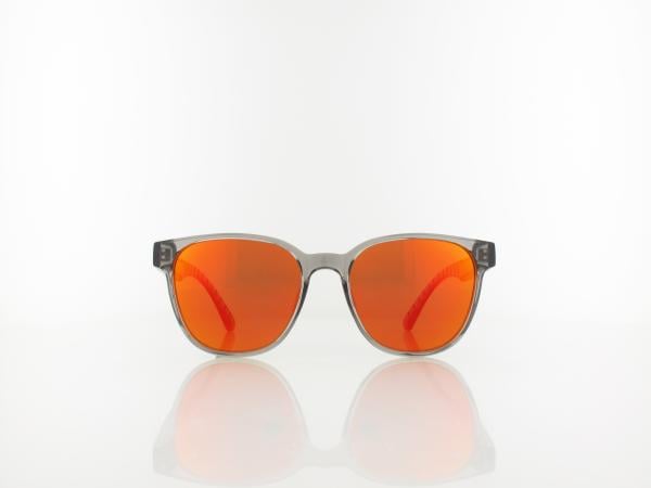 Red Bull SPECT | EMERY 002P 50 | dark grey / brown with red mirror polarized
