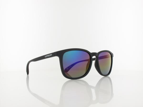 Superdry | 5027 104 55 | matte black / rainbow mirror