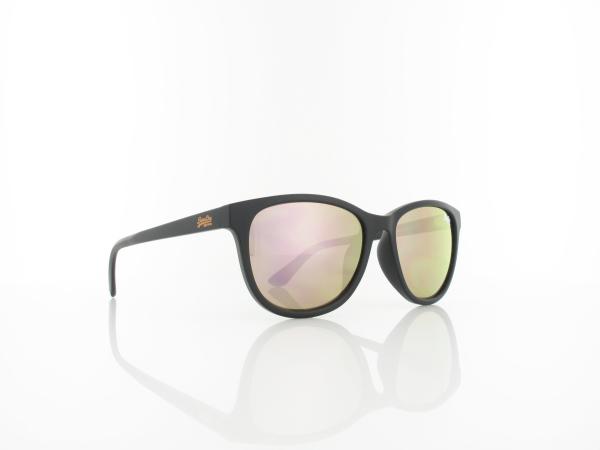 Superdry | Lizzie 191 55 | matte black / pink mirror
