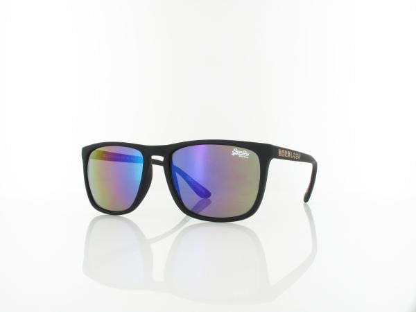 Superdry | Shockwave 127 55 | matte black rubber /  grey - violet mirror