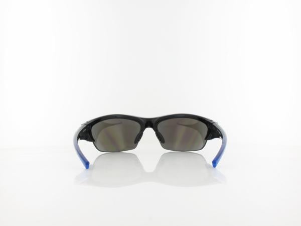 UVEX | blaze III S532046  2416 70 | black blue / mirror blue - ltm orange - clear