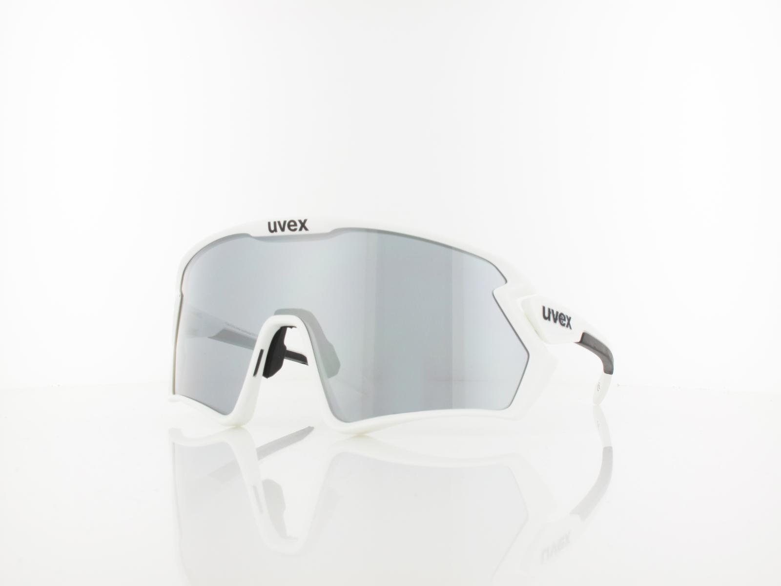 UVEX | sportstyle 231 2.0 Set S533027 8216 140 | white black mat / mirror silver - clear