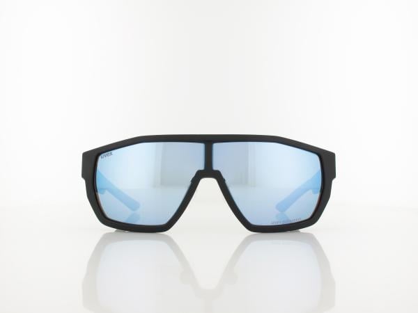 UVEX | mtn style P S533037 2440 66 | black blue matt / polavision mirror blue
