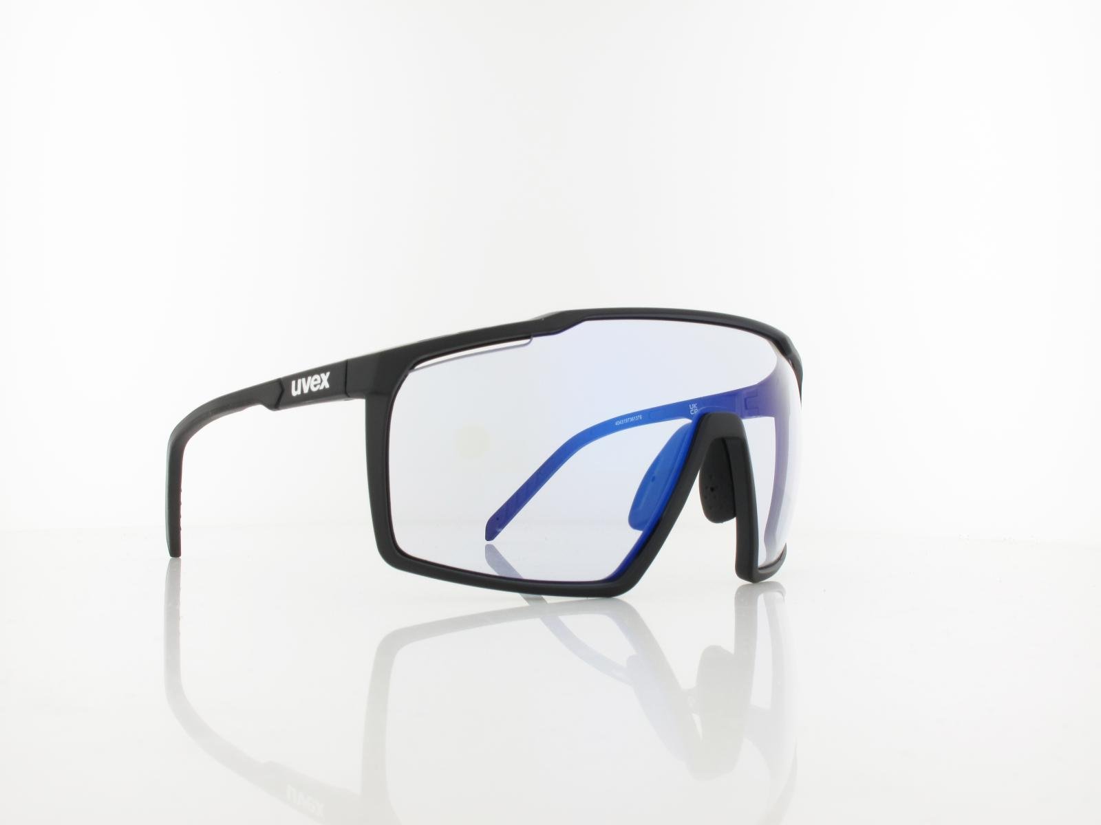 UVEX | mtn perform V S533038 2203 136 | black mat / vario litemirror blue