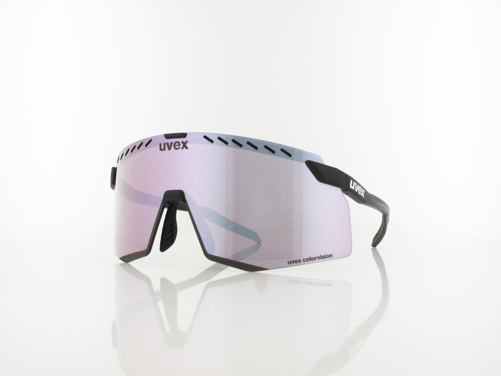 UVEX | pace stage CV S533052 2281 145 | black matt / colorvision mirror pink