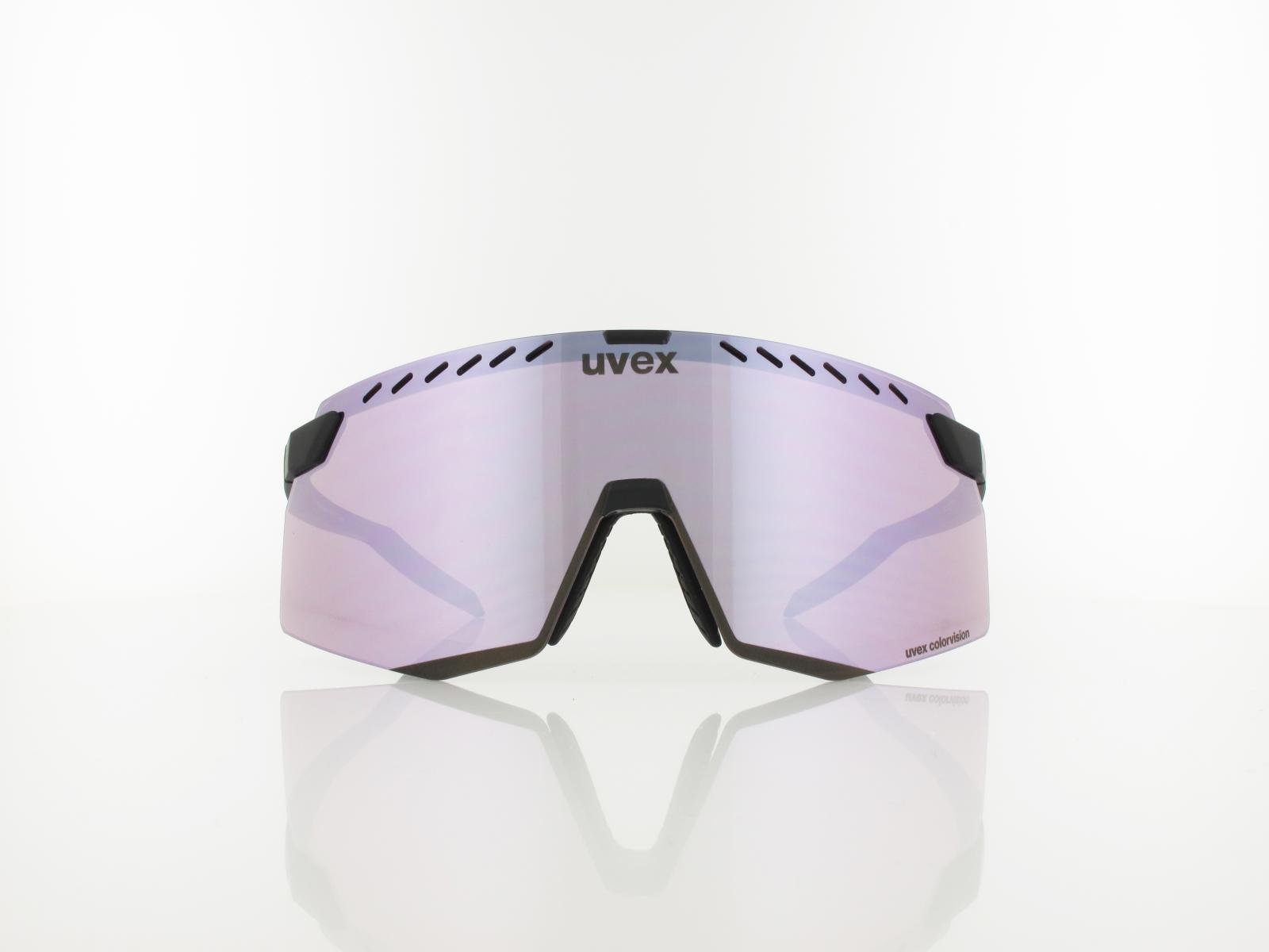 UVEX | pace stage CV S533052 2281 145 | black matt / colorvision mirror pink