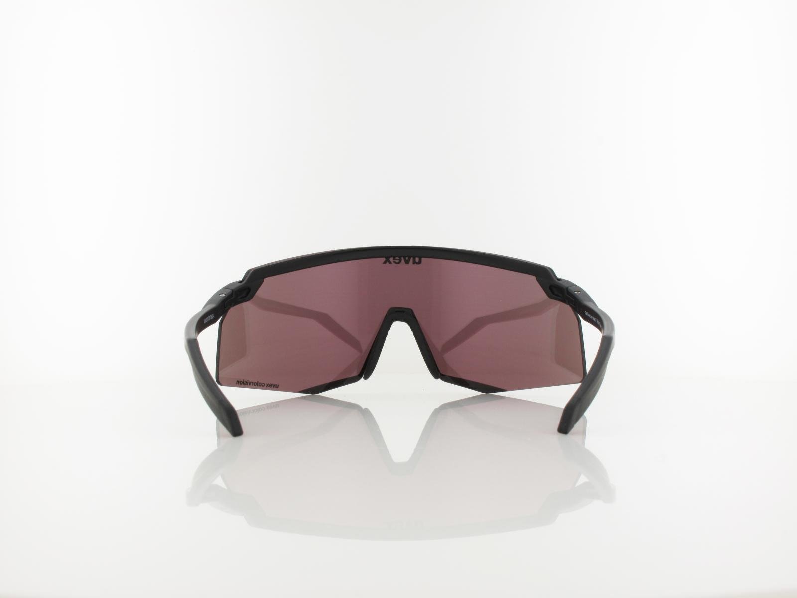 UVEX | pace stage CV S533052 2281 145 | black matt / colorvision mirror pink
