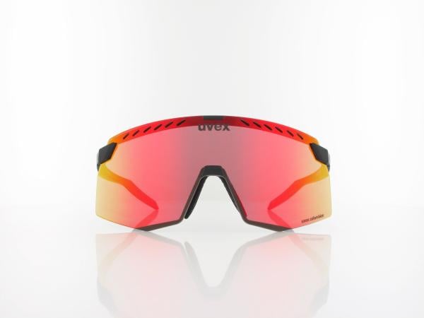 UVEX | pace stage CV S533052 2287 145 | black matt / colorvision mirror red