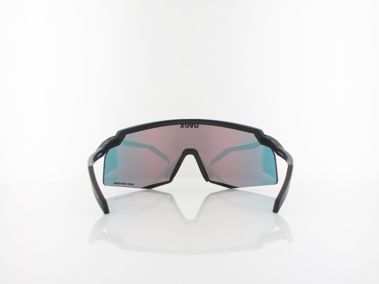 UVEX | pace stage CV S533052 2287 145 | black matt / colorvision mirror red