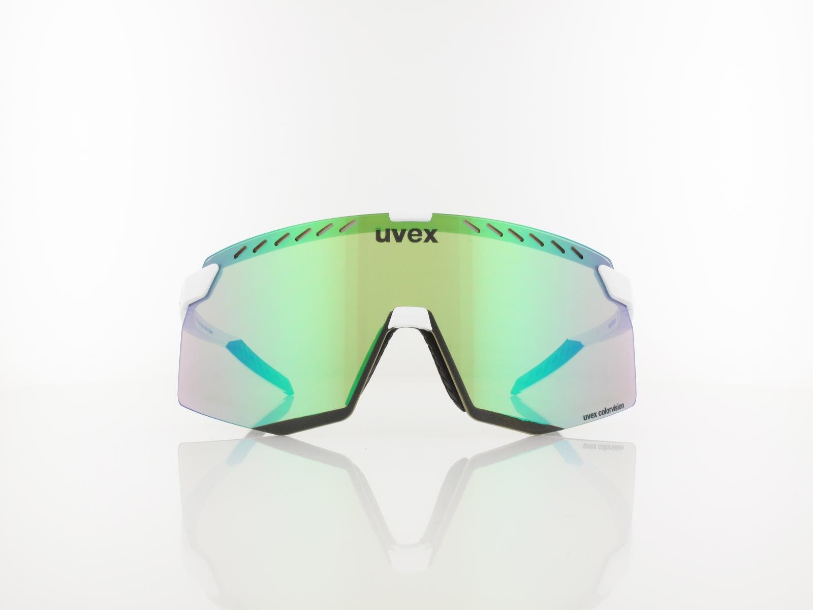 UVEX | pace stage CV S533052 8886 145 | white matt / colorvision mirror green