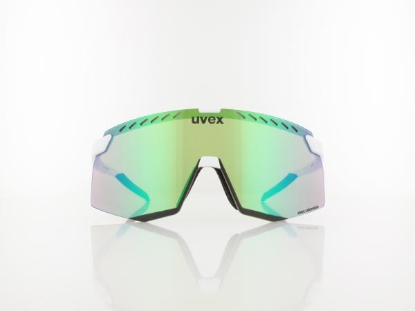UVEX | pace stage CV S533052 8886 145 | white matt / colorvision mirror green