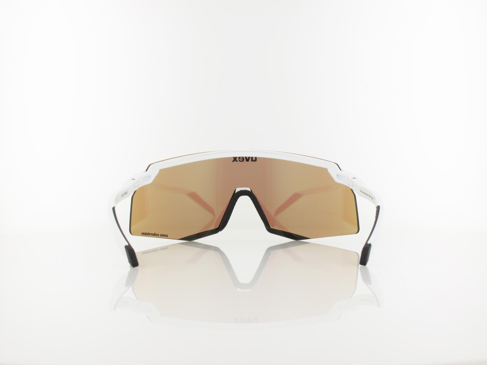 UVEX | pace stage CV S533052 8886 145 | white matt / colorvision mirror green